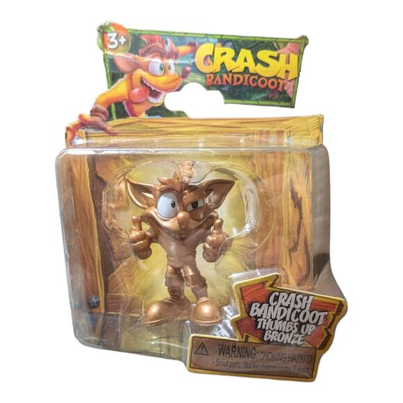 Crash Bandicoot™ Action Figure 2.5in bronze - Picture 1 of 4